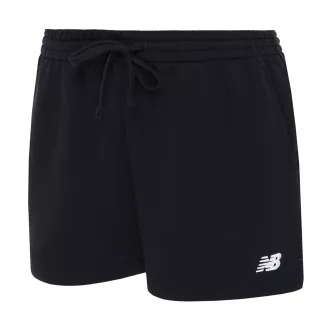 Shorts New Balance French Terry neri donna