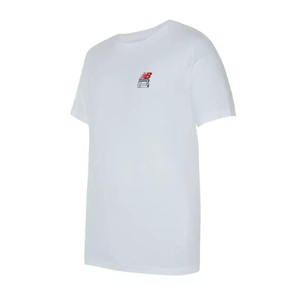 New Balance Bookshelf t-shirt white