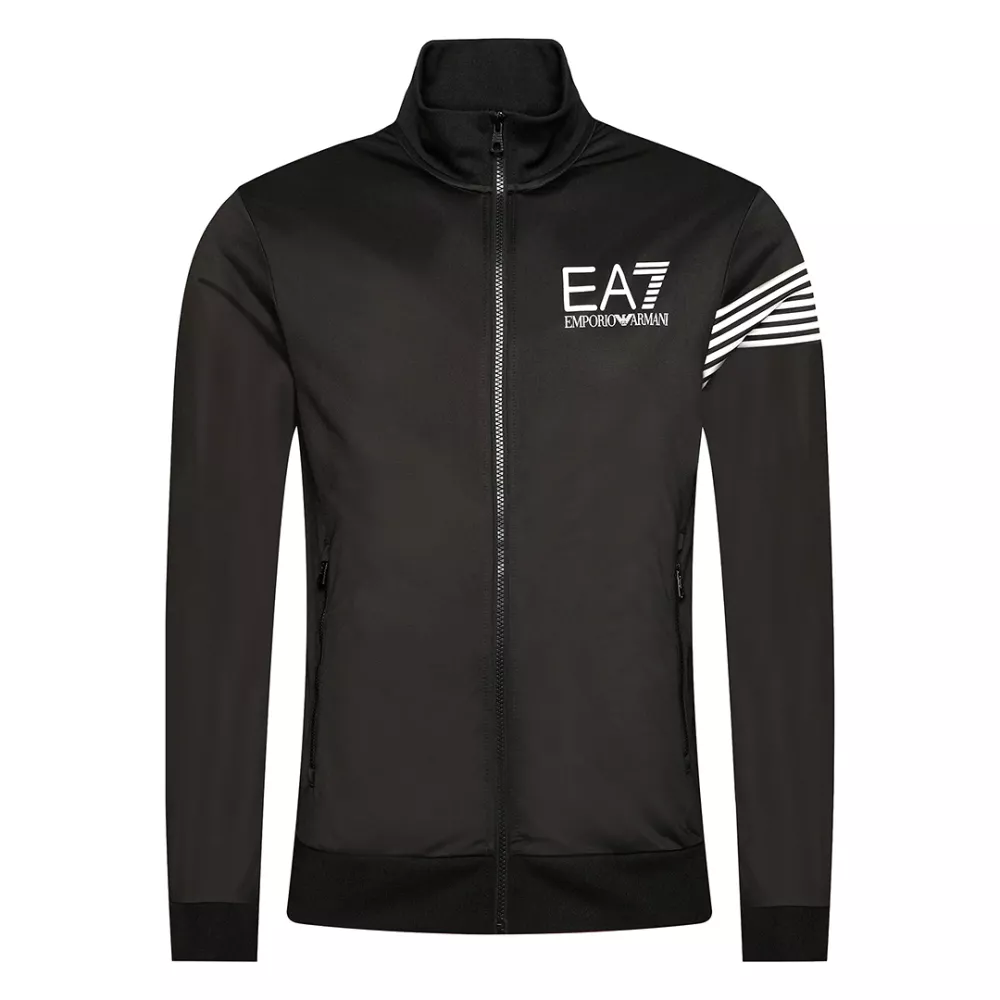 emporio armani ea7 black tracksuit