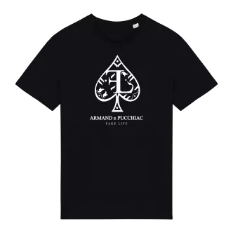 "Armand e Pucchiacc" black t-shirt