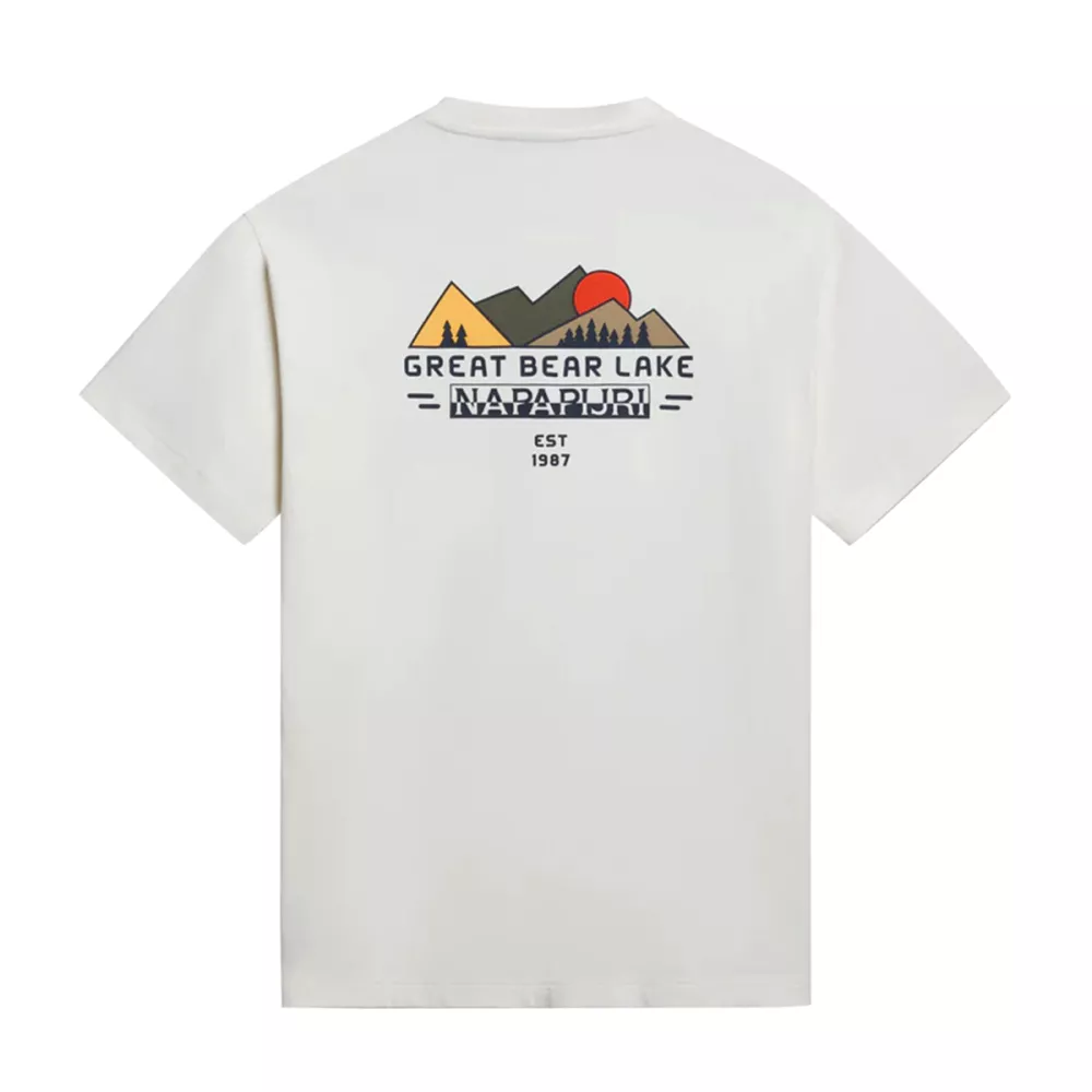 Napapijri Men's White T-shirt