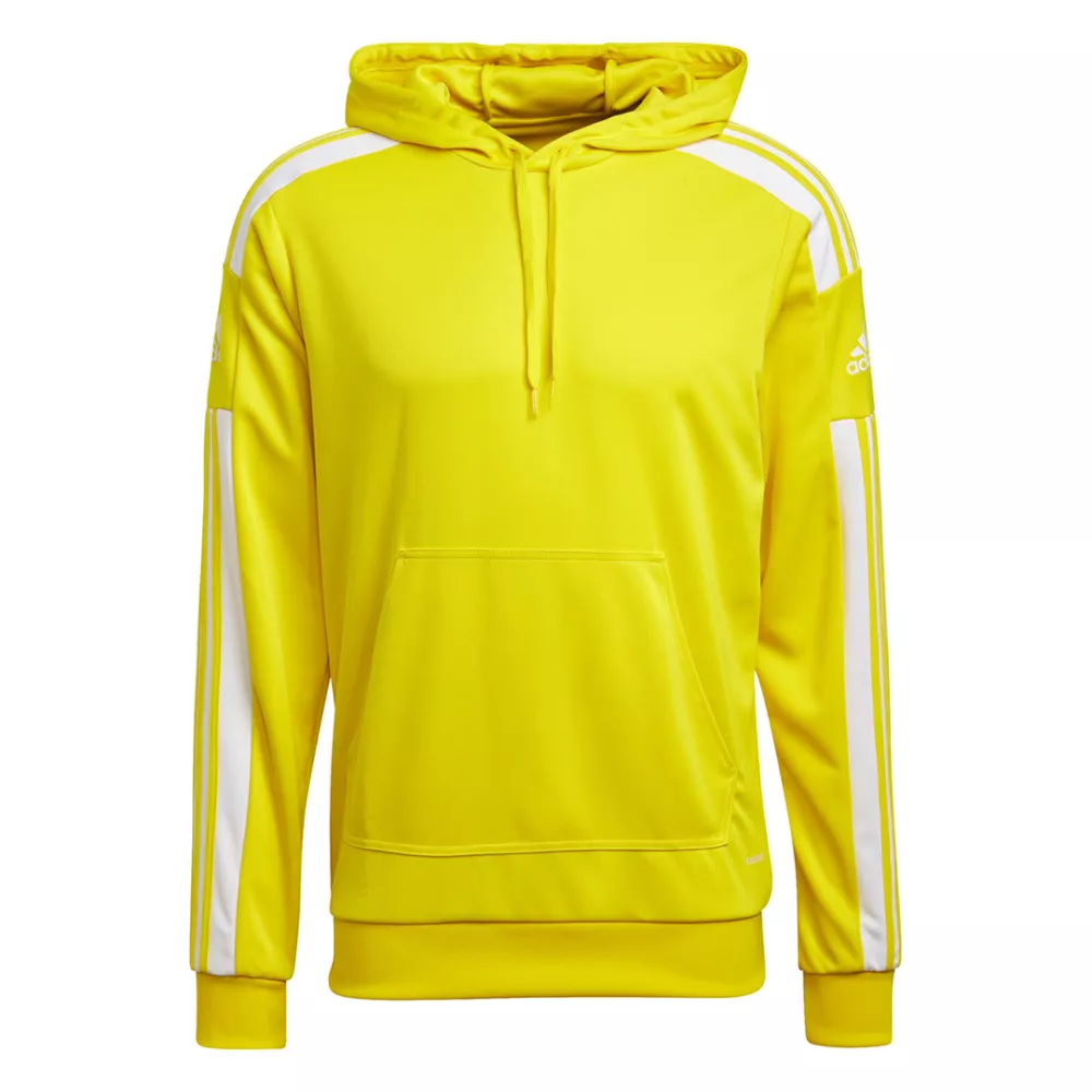 yellow Adidas Men's Hooded Sweatshirt