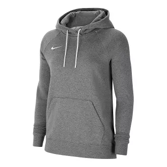 felpa donna nike con cappuccio grigia