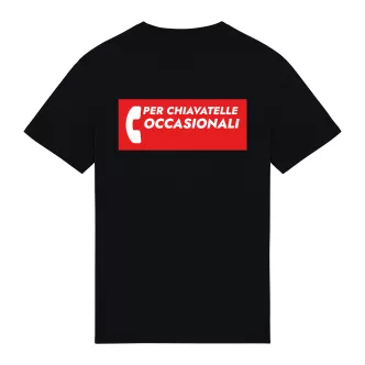 "Chiavatelle occasionali" black t-shirt