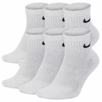 Tris calze nike Bianche caviglia