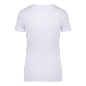 t-shirt donna booy 155g bianca